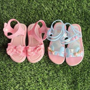 Toddler Girls Jelly Sandals size 9/10 toddler girls